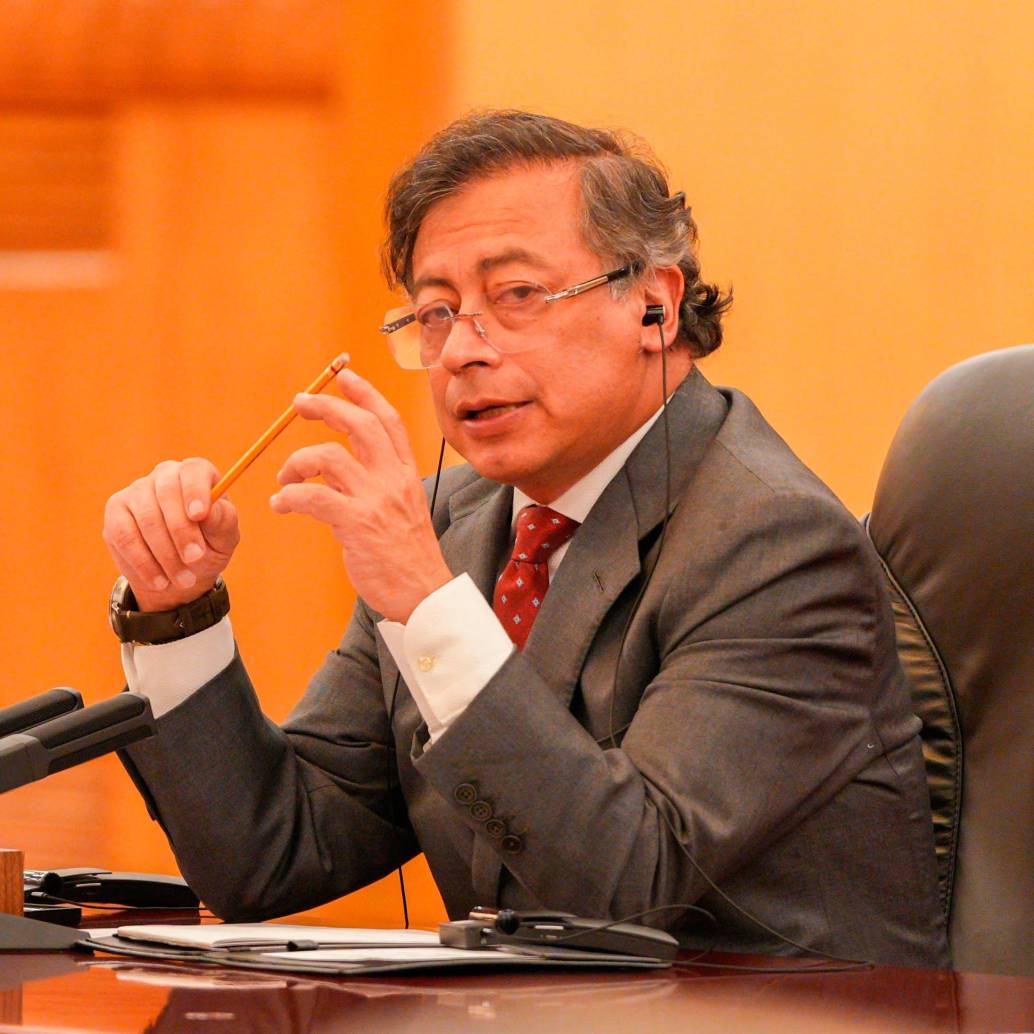 El presidente Gustavo Petro estará en China hasta el 17 de mayo. FOTO: Presidencia