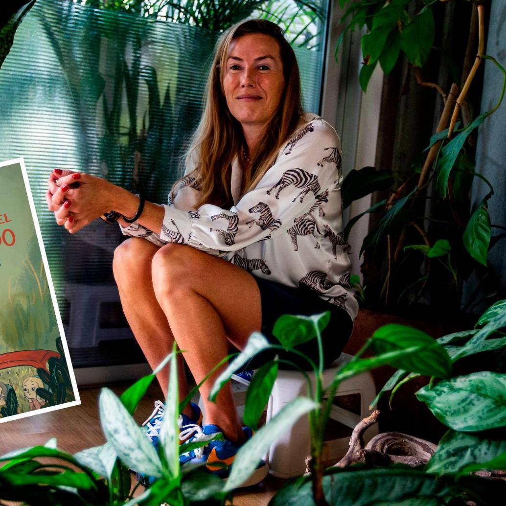 Sara Jaramillo trae con Grammata este cuento ilustrado por Valentina Toro. FOTO Julio Herrera y cortesía