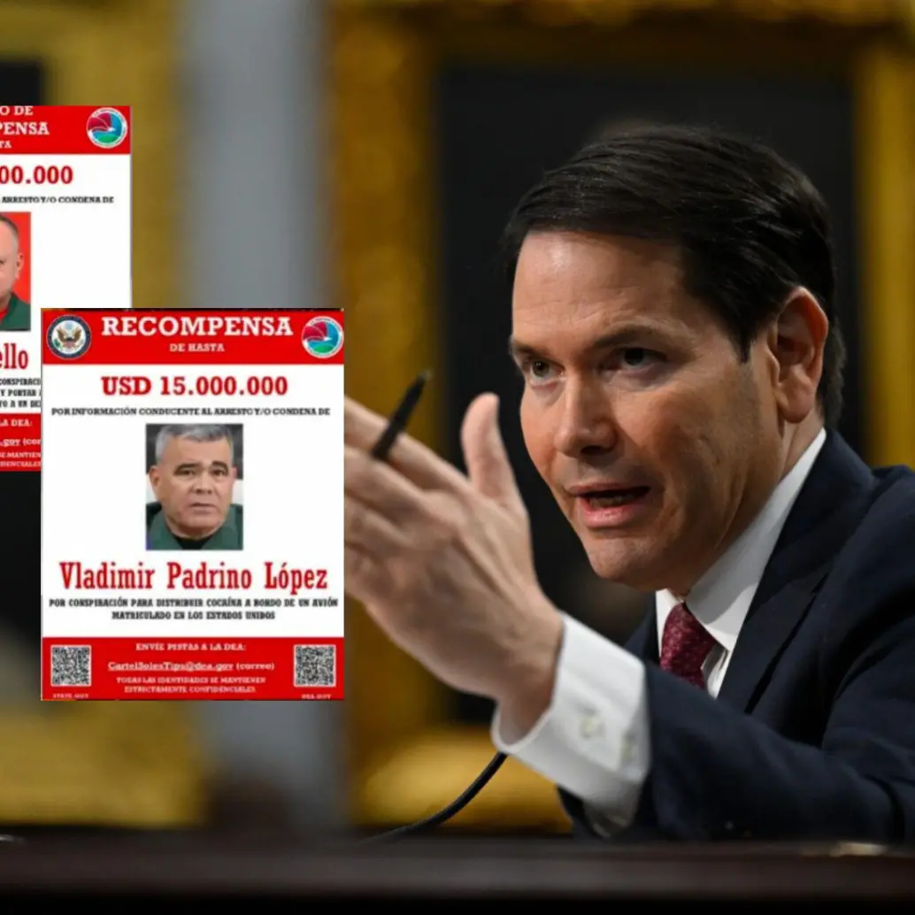 El secretario de Estado dio las razones por las cuales Diosdado Cabello y Vladimir Padrino López no fueron capturados en medio de la incursión militar hecha en Venezuela. Fotos: Getty Images y Embajada de Estados Unidos