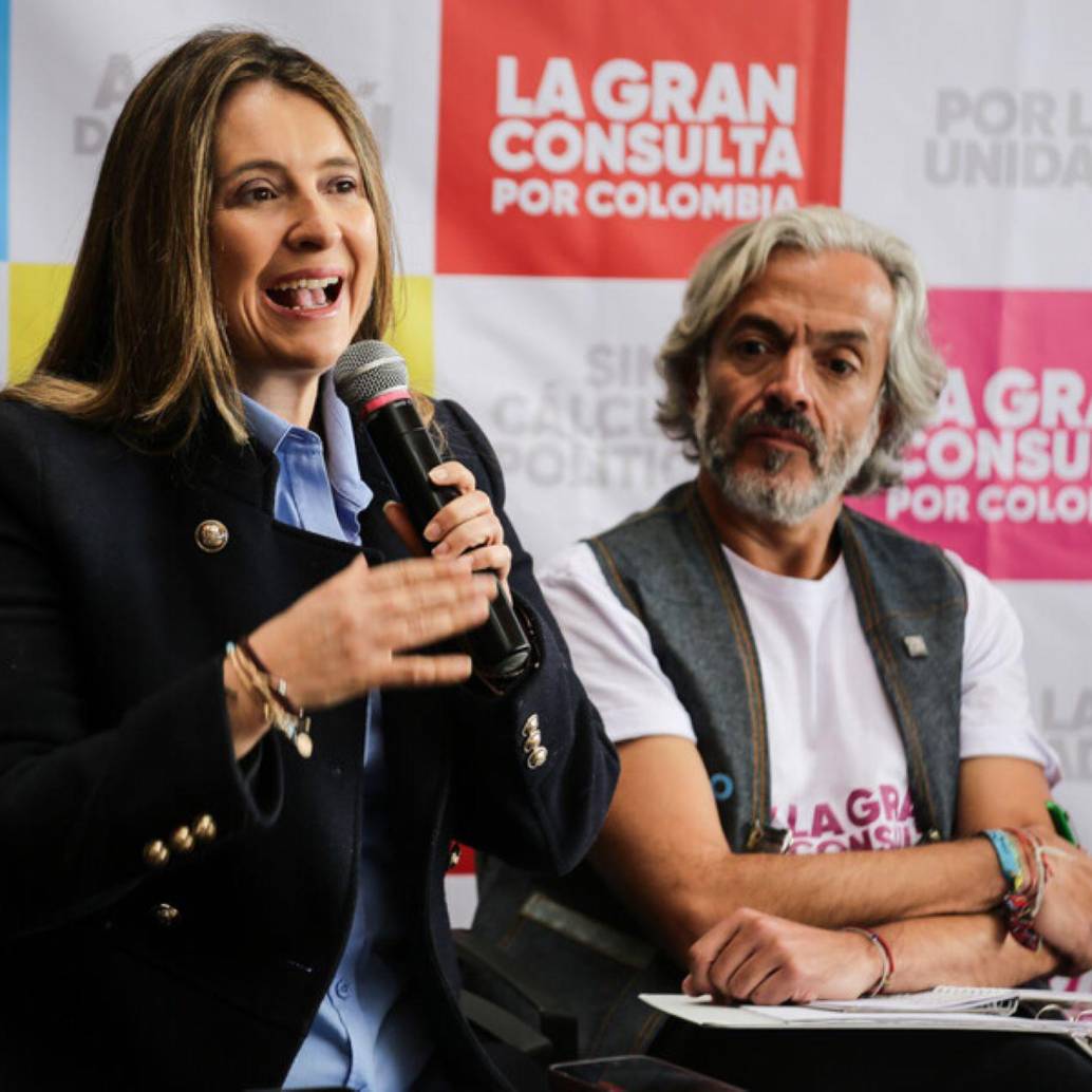 Paloma Valencia anunciará su fórmula vicepresidencial este jueves, 12 de marzo. Juan Daniel Oviedo es el más perfilado luego de los resultados de la Gran Consulta. Foto: Colprensa