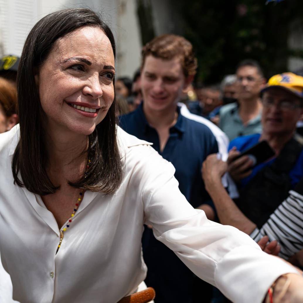 Maria Corina Machado, líder de la oposición venezolana. Foto: Colprensa
