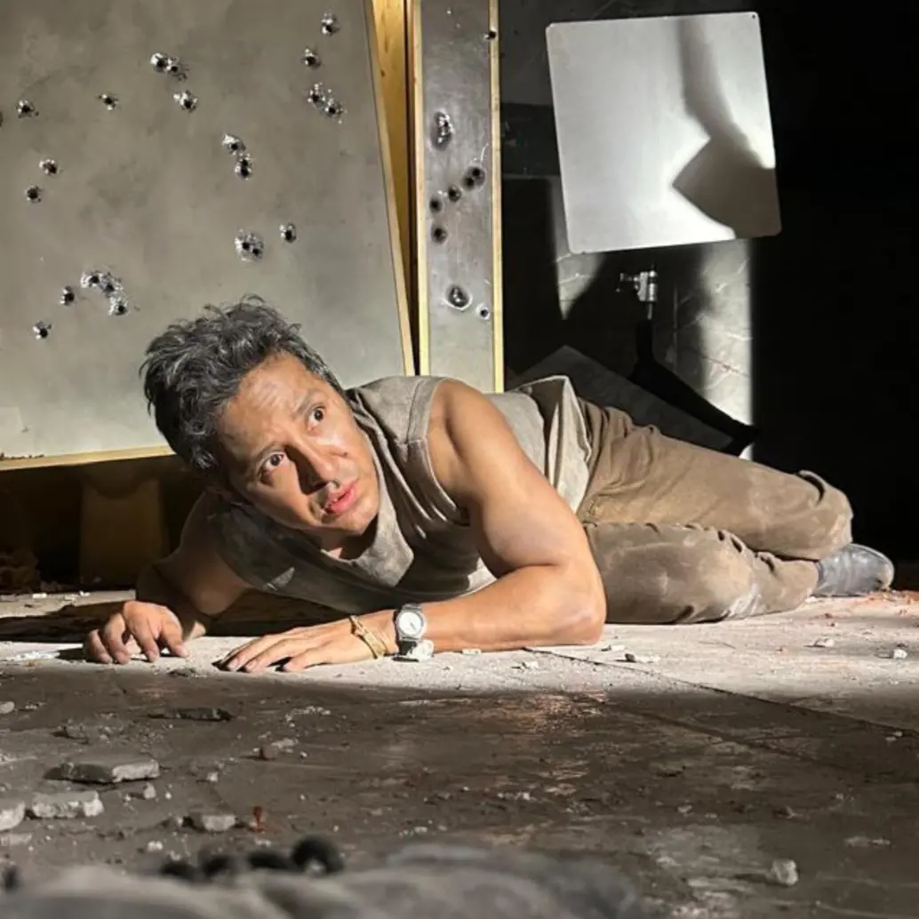 El actor Juan Morales fue uno de los que participó de gran manera en la película <i>Noviembre</i>, filme que retrató y revivió los duros momentos de la toma del Palacio de Justicia. FOTO: Cortesía Juan Morales