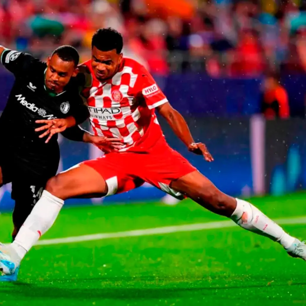 El futbolista vallecaucano Jhon Solís disputó 61 partidos en su paso por el Girona de España. Anotó un gol y dio una asistencia. Foto: Getty