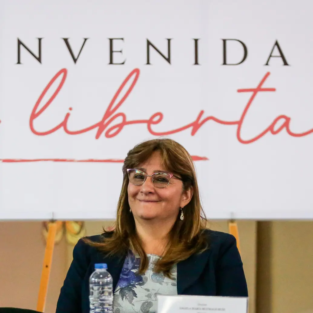 Ángela María Buitrago asumió como ministra de Justicia el 8 de julio de 2024. FOTO: Colprensa