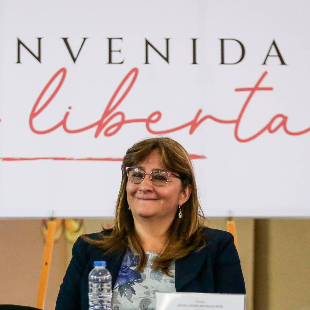 Ángela María Buitrago estuvo al frente del Ministerio de Justicia por 11 meses. FOTO: Colprensa