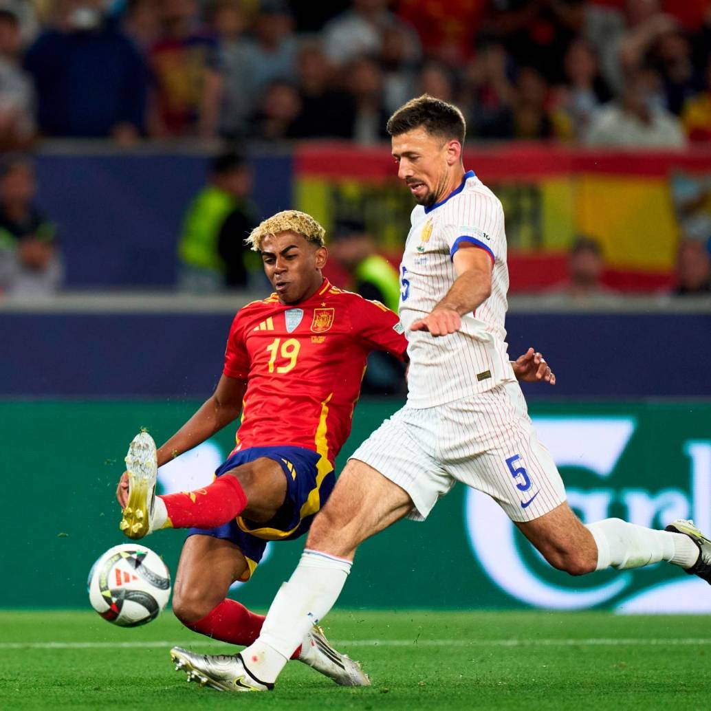 El extremo Lamine Yamal anotó uno de los goles con los que España accedió a su tercera final de Nations League consecutiva. FOTO: TOMADA DEL X DE @SEFutbol