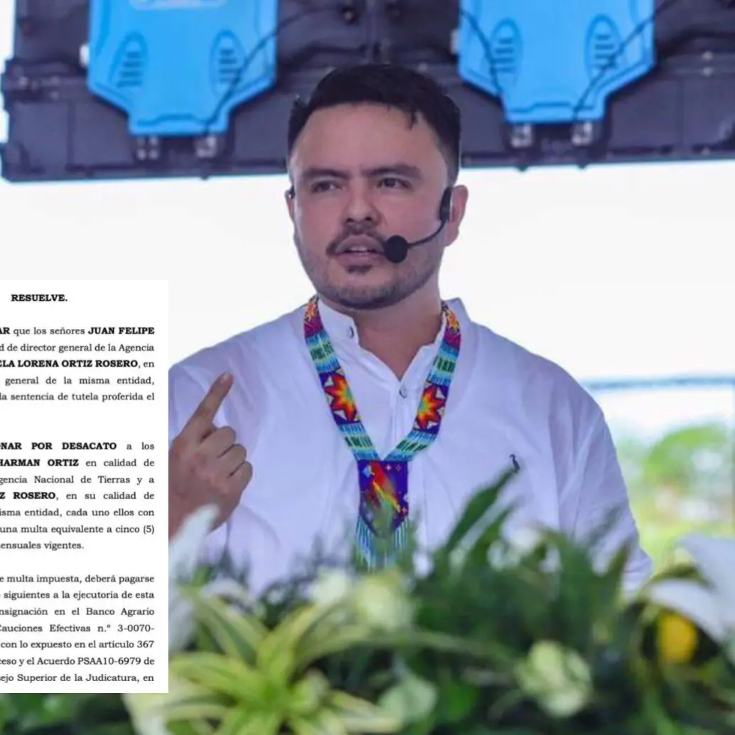 El director de la ANT, Felipe Harman, ha sido cuestionado por la presunta compra irregular del predio “Peñasgordas”, ubicado en Dagua, Valle del Cauca. Fotos: Colprensa y Paloma Valencia