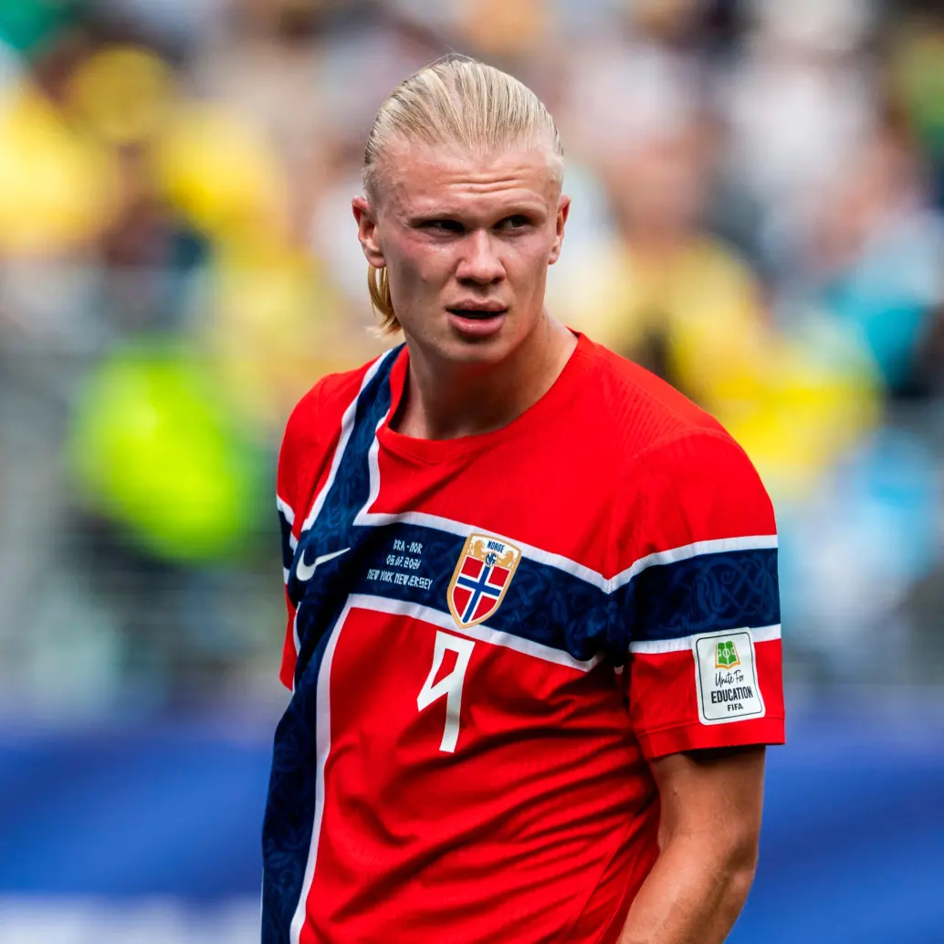 Haaland llegó a 7 goles en el Mundial. FOTO: <b>X Selección Noruega</b>