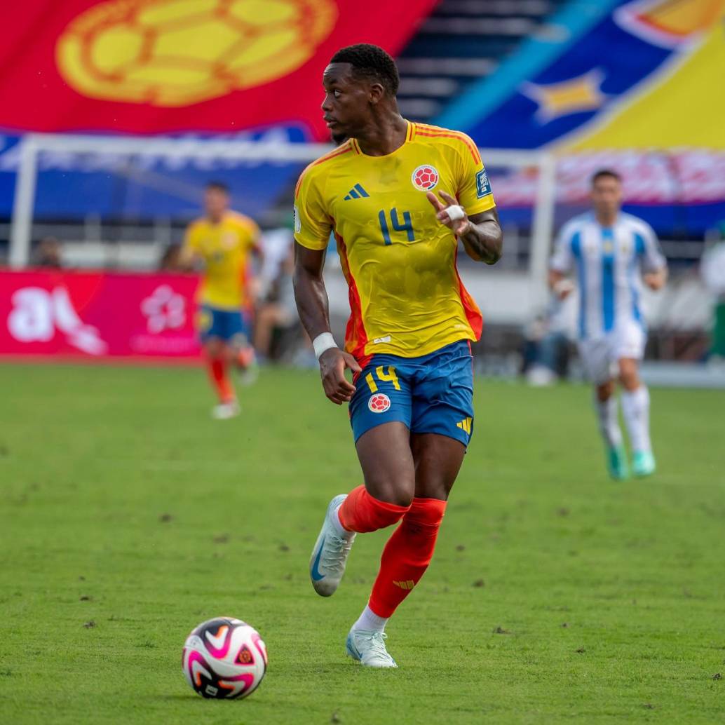 El delantero antioqueño Jhon Jáder Durán, de 23 años, ha marcado 3 goles con la Selección Colombia de mayores. Foto: Juan Antonio Sánchez