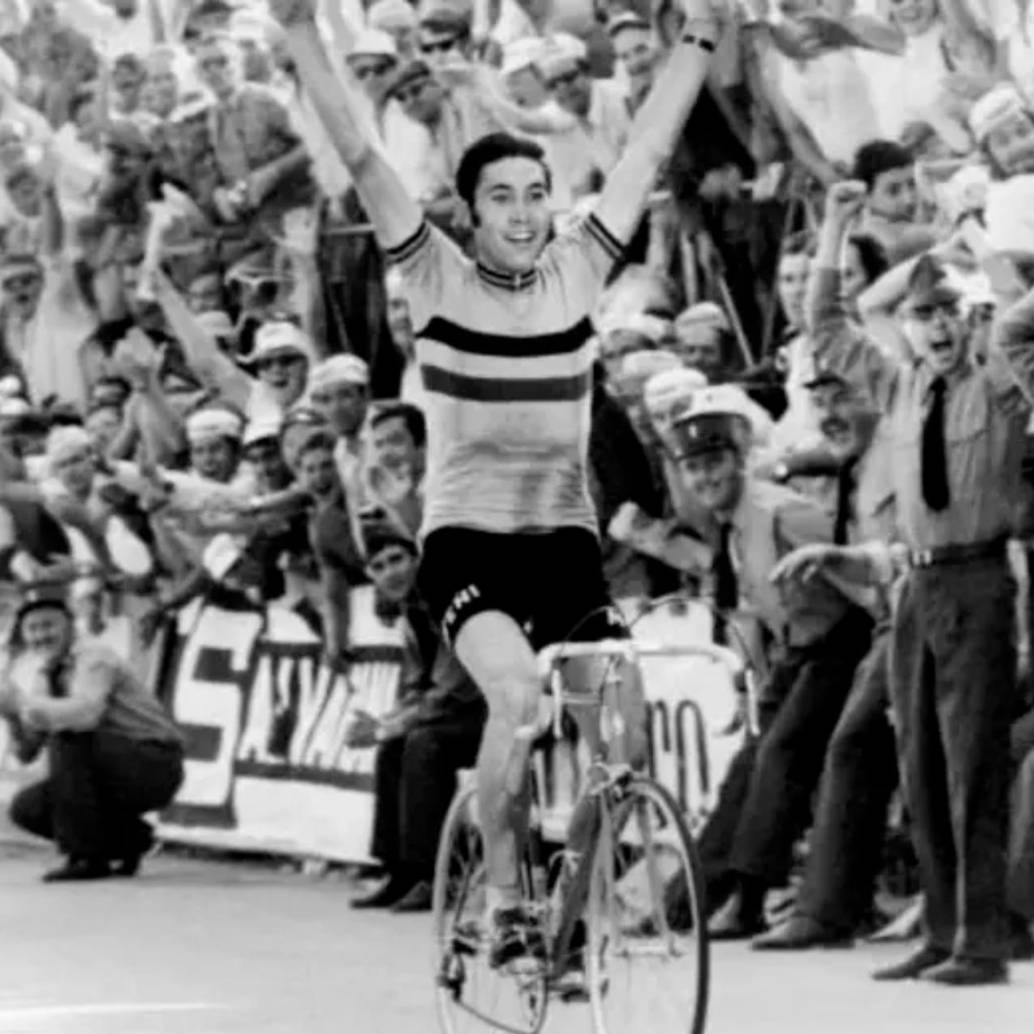 El ciclista belga Eddy Merckx es considerado por muchos como el mejor de la historia del pedalismo mundial. FOTO: Tomada de X @UCIcycling