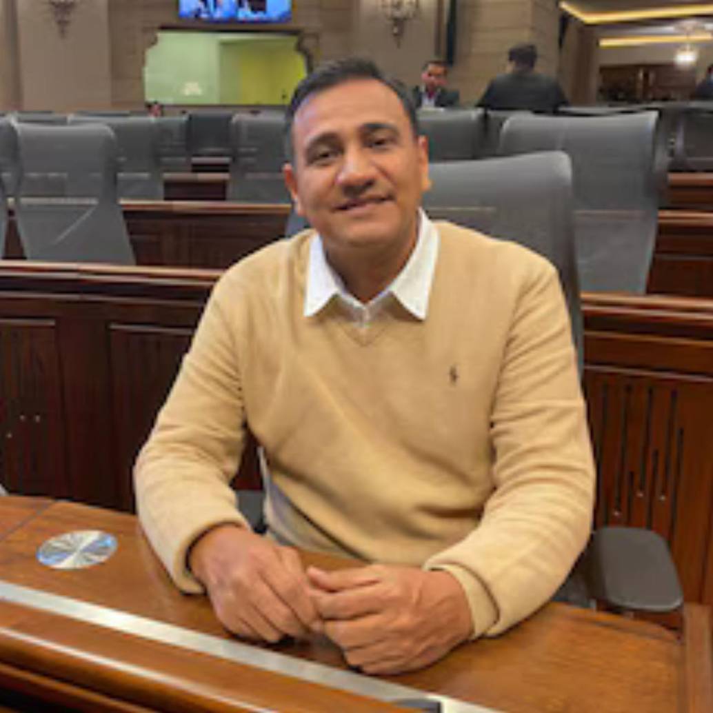 Jhon Fredy Núñez es congresista por parte de las curules de paz. FOTO: FACEBOOK DE NÚÑEZ.