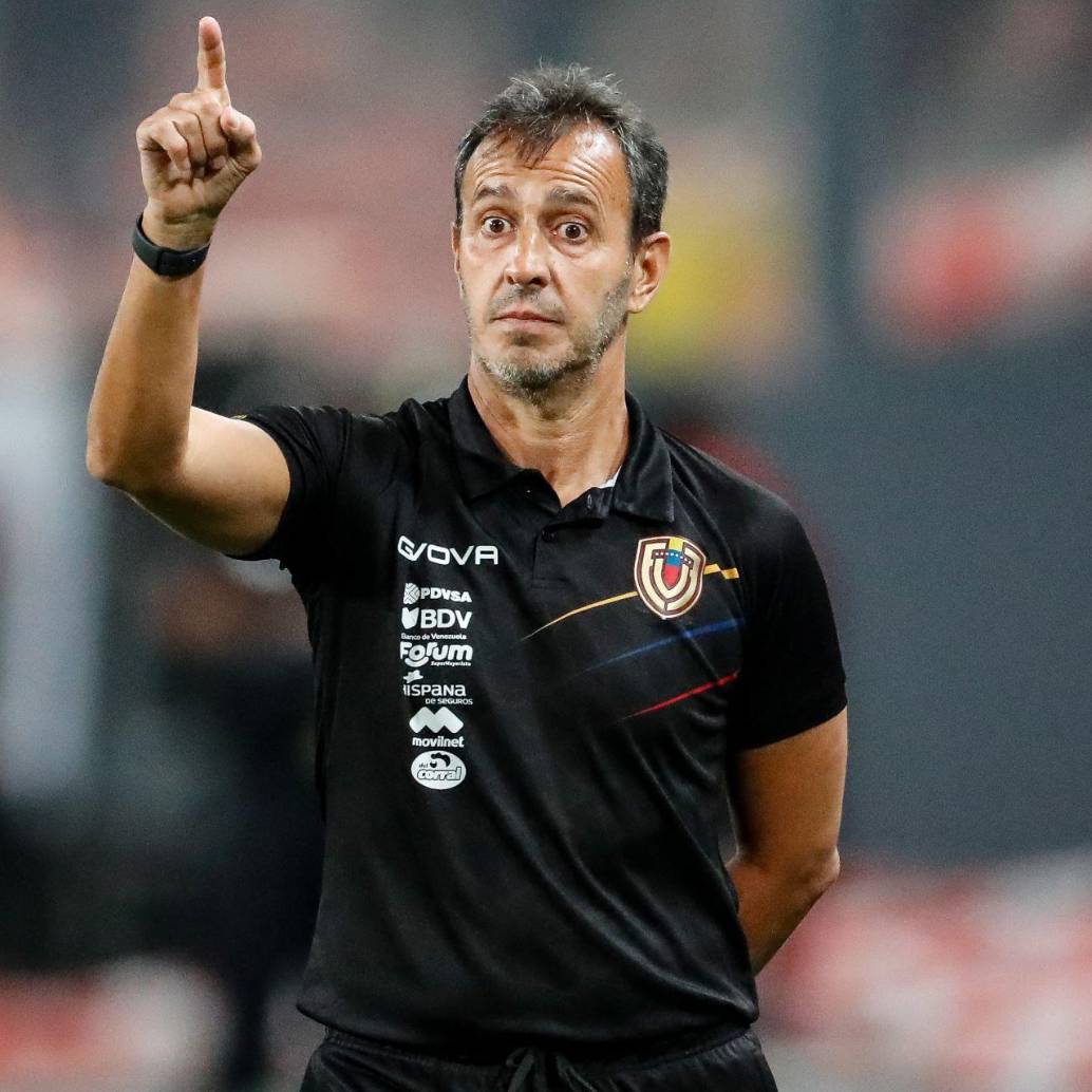 El argentino Fernando Batista había asumido la dirección de Venezuela en marzo de 2023 tras la salida de José Pékerman. Foto: Getty Images
