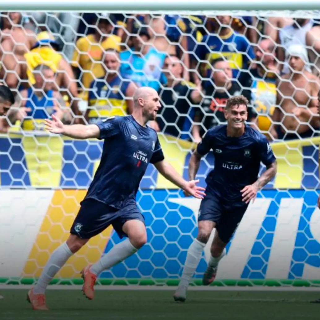 EL defensa central Christian Gray anotó el único gol de Auckland City en el Mundial de Clubes de la Fifa. FOTO: TOMADA DEL X DE @fifaworldcup_es