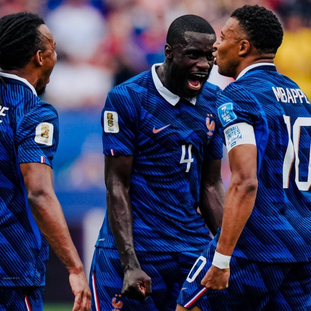 Kylian Mbappé celebrando su tercer gol en el Mundial de Norteamerica 2026. FOTO: Tomada de redes sociales @equipedefrance