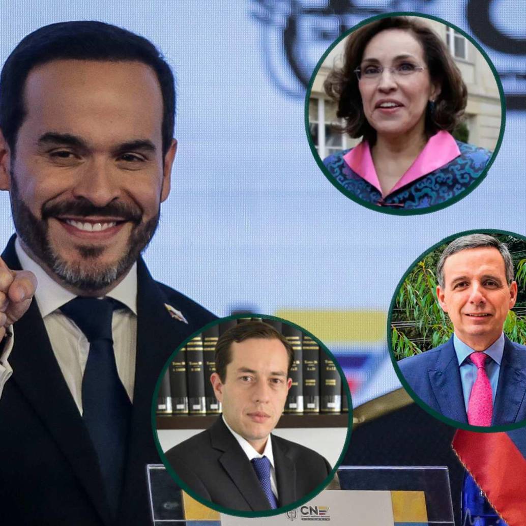 Estas son algunas de las figuras que han tenido polémicas y que hacen parte del equipo de empalme del gobierno entrante. Fotos: Colprensa