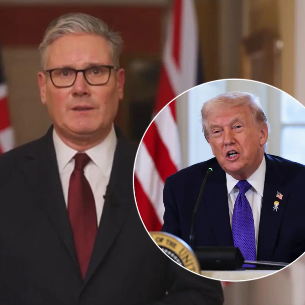 Keir Starmer confirmó en un video a través de sus redes sociales la autorización a Donald Trump para el uso de sus bases militares. Fotos: Captura de video y Getty Images