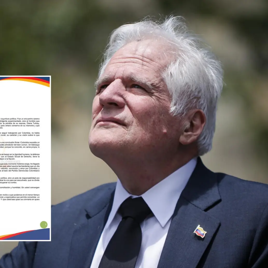  Miguel Uribe Londoño vuelve a la contienda presidencial con el aval del partido Demócrata Colombiano. Foto: Colprensa/Partido Demócrata Colombiano.