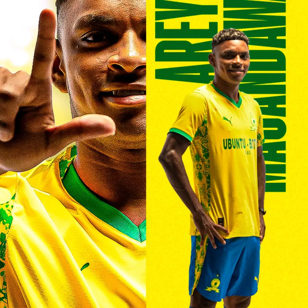 El futbolista colombiano Brayan León Muñiz fue confirmado como una de las figuras del Mamelodi Sundowns de Sudáfrica. Foto: tomada del x de @Masandawana