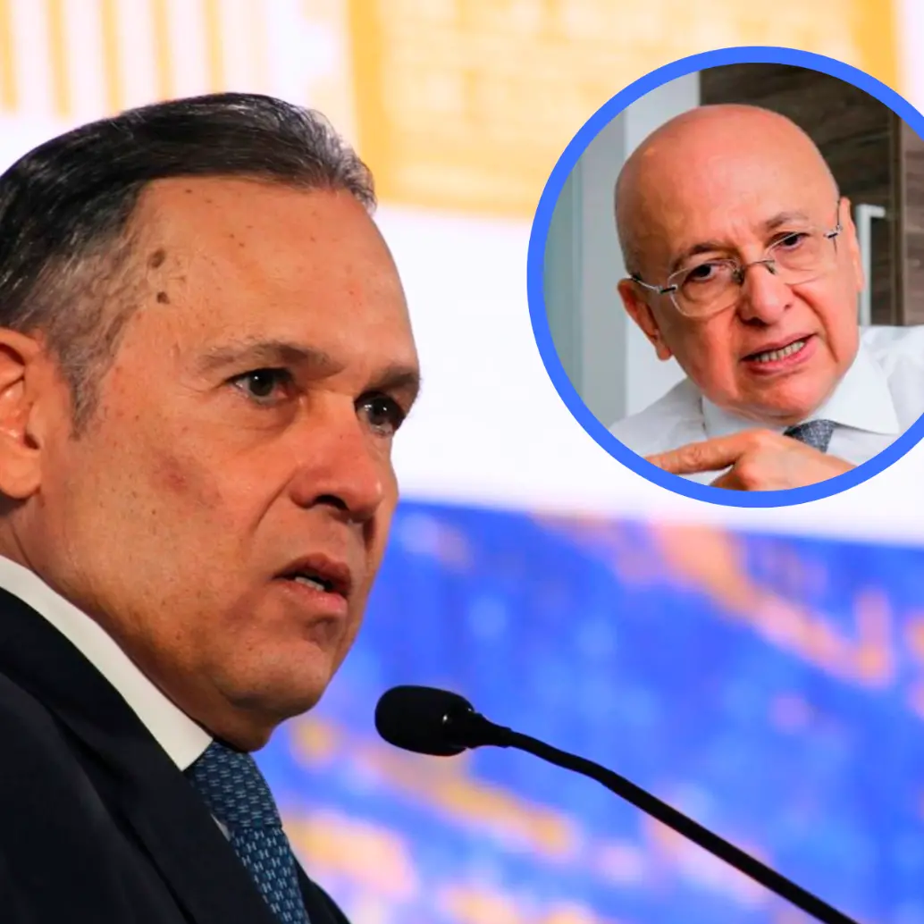 El proyecto lo estaría preparando el despacho del ministro de Defensa, Eduardo Montealegre (círculo destacado). Cepeda dijo que se manda un “mal mensaje” a las víctimas. FOTOS: Colprensa y tomada de X @EfrainCepeda