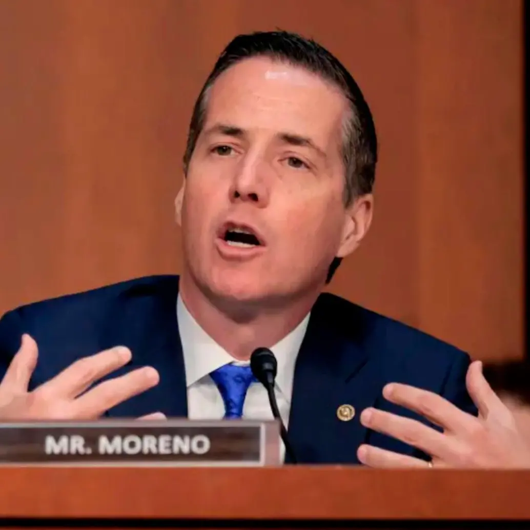 Bernie Moreno es senador republicano por el estado de Ohio. FOTO: Getty