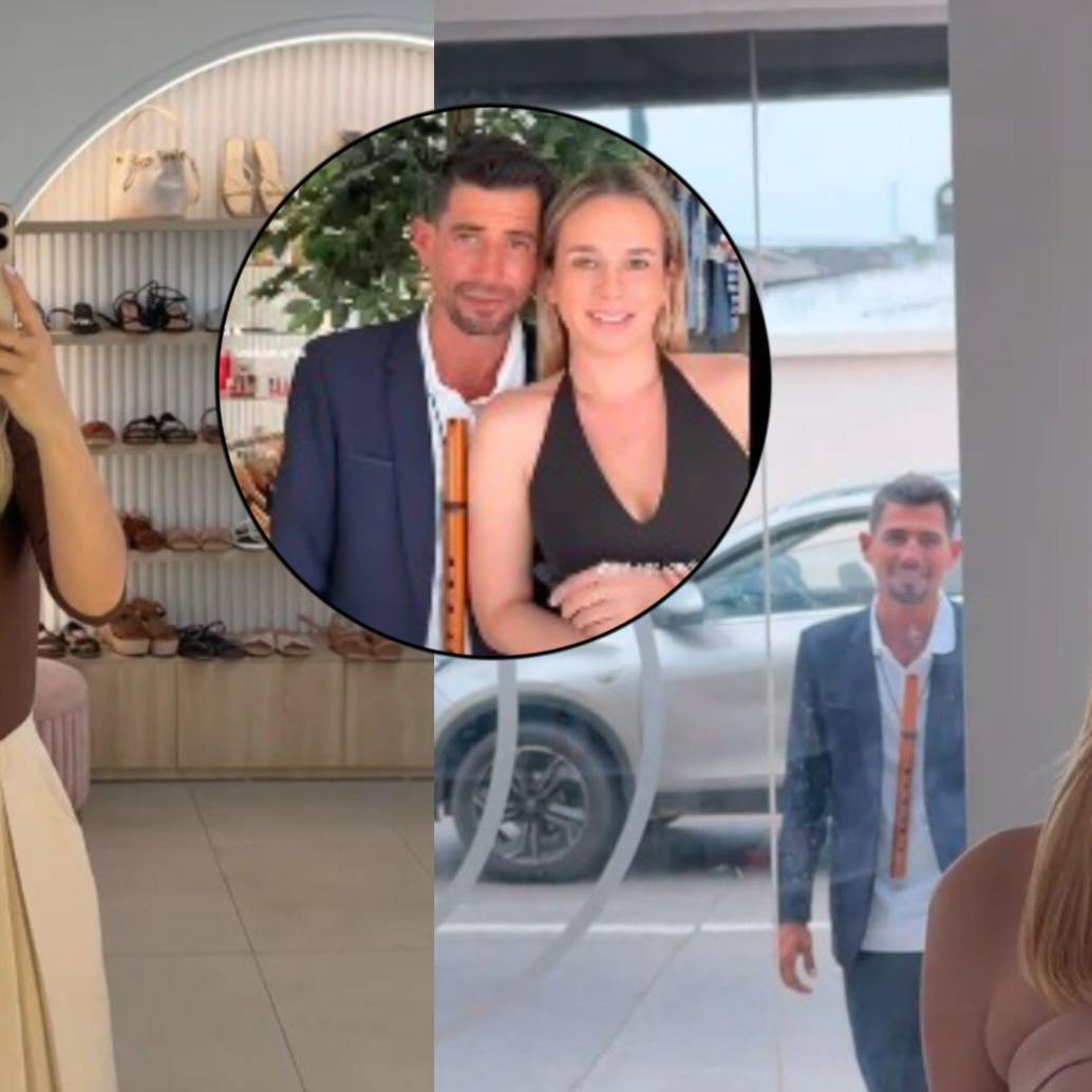 Diego Londoño apareció gracias a un video viral publicado por la creadora de contenido Amy Solano. Fotos: Capturas de video TikTok @amysolanogutierrez