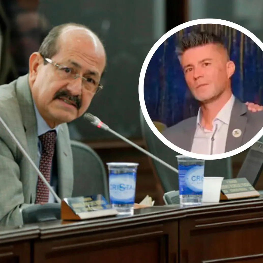 Rodríguez (izquierda) estaba en el cargo desde septiembre de 2022. En su reemplazo fue nombrado como encargado Augusto Ocampo, actual secretario Jurídico de Palacio (foto detalle). FOTOS: Colprensa y Presidencia