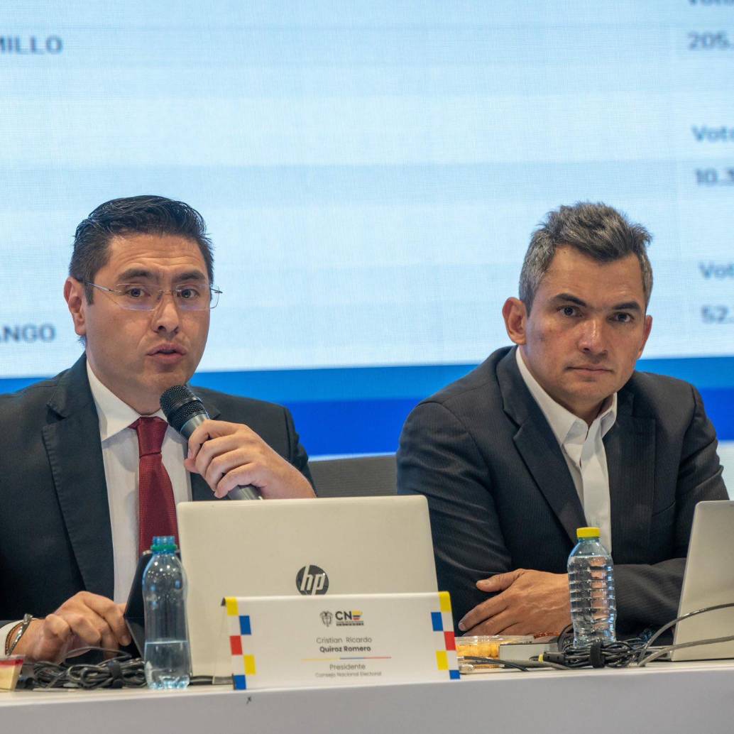 Primera vuelta presidencial en Colombia 2026, resultados finales confirmados por el CNE. Foto: Consejo Nacional Electoral