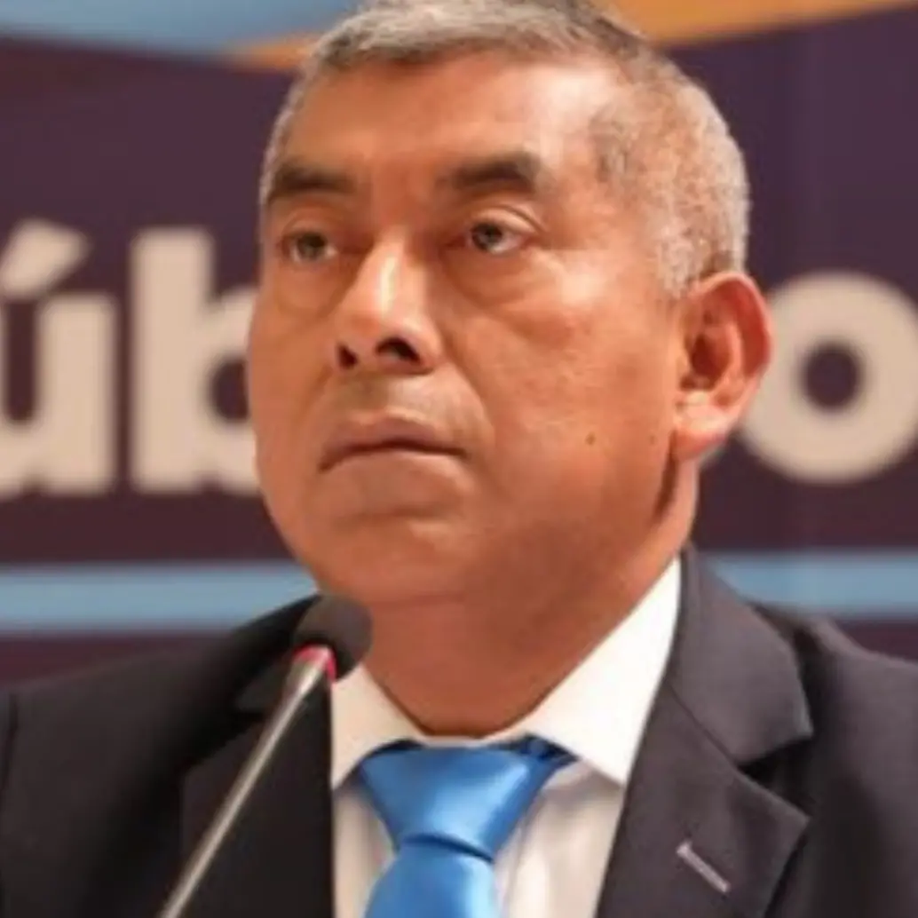 Rafael Curruchiche, fiscal de Guatemala. <b>Foto: </b>Redes Sociales.