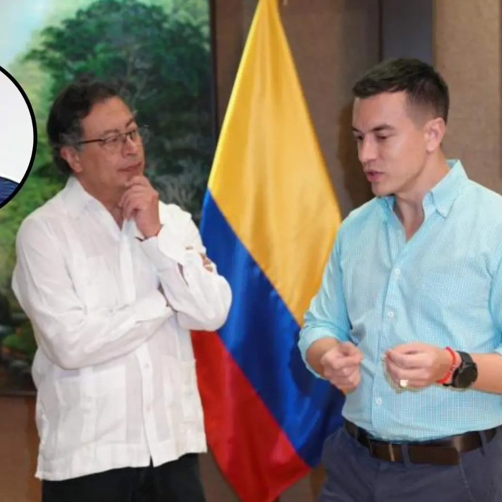 Noboa dijo que no puede confirmar reunión de Petro con ‘Fito’, pese a referencias previas. Petro ha negado cualquier tipo de vínculo. Foto: Presidencia.