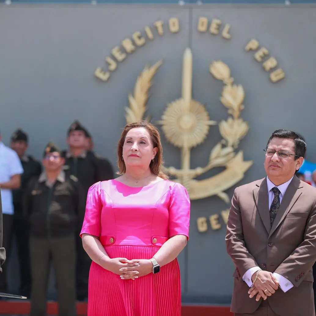 Dina Boluarte ocupó la presidencia de Perú entre diciembre de 2022 y octubre de 2025. FOTO: CORTESÍA PRESIDENCIA DE PERÚ.