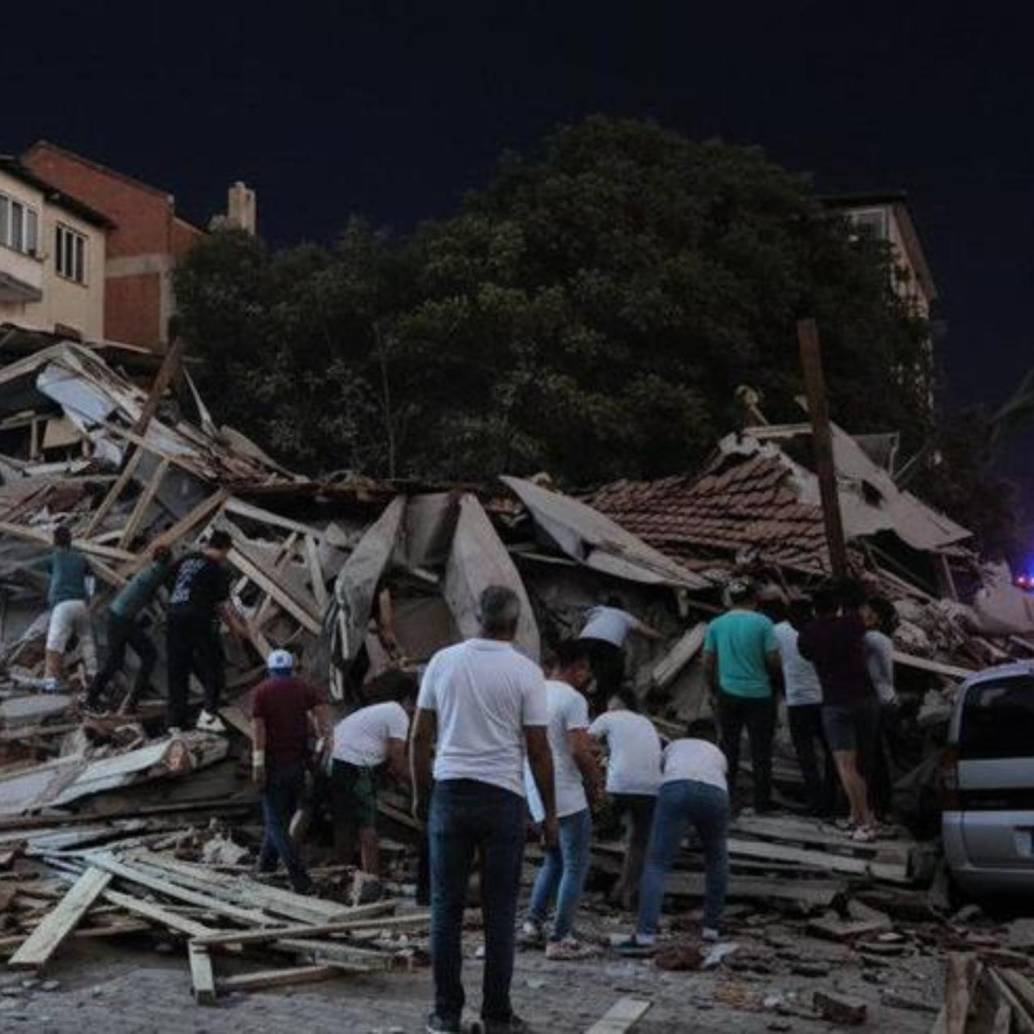 El epicentro fue la localidad de Sindirgi, a unos seis kilómetros de profundidad. También se sintió en las ciudades de Manisa, Usak, Bursa y la costera Esmirna. FOTO: Tomada de redes sociales @palestinaexiste