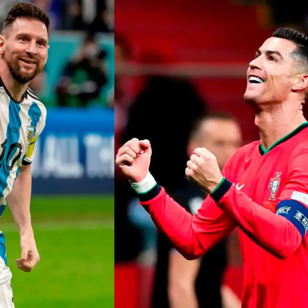 El futbolista argentino Lionel Messi y el portugués Cristiano Ronaldo tienen varios récord en las Copas del Mundo. Foto: Juan Antonio Sánchez y Getty 