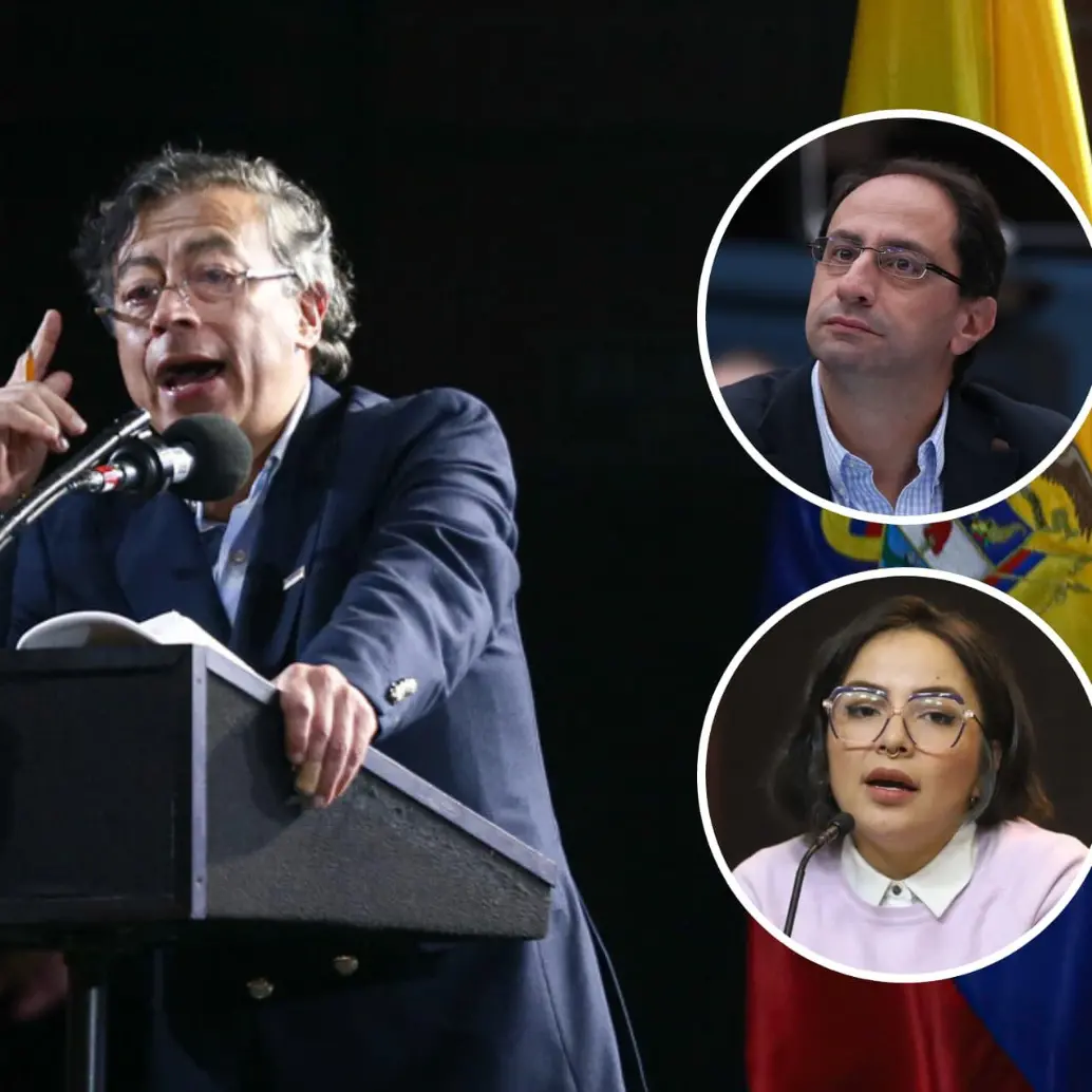 En la foto, el presidente Gustavo Petro, quien ha apoyado de frente al candidato del Pacto Histórico, Iván Cepeda. Fotodetalle: José Manuel Restrepo y Jennifer Pedraza. Fotos: Colprensa