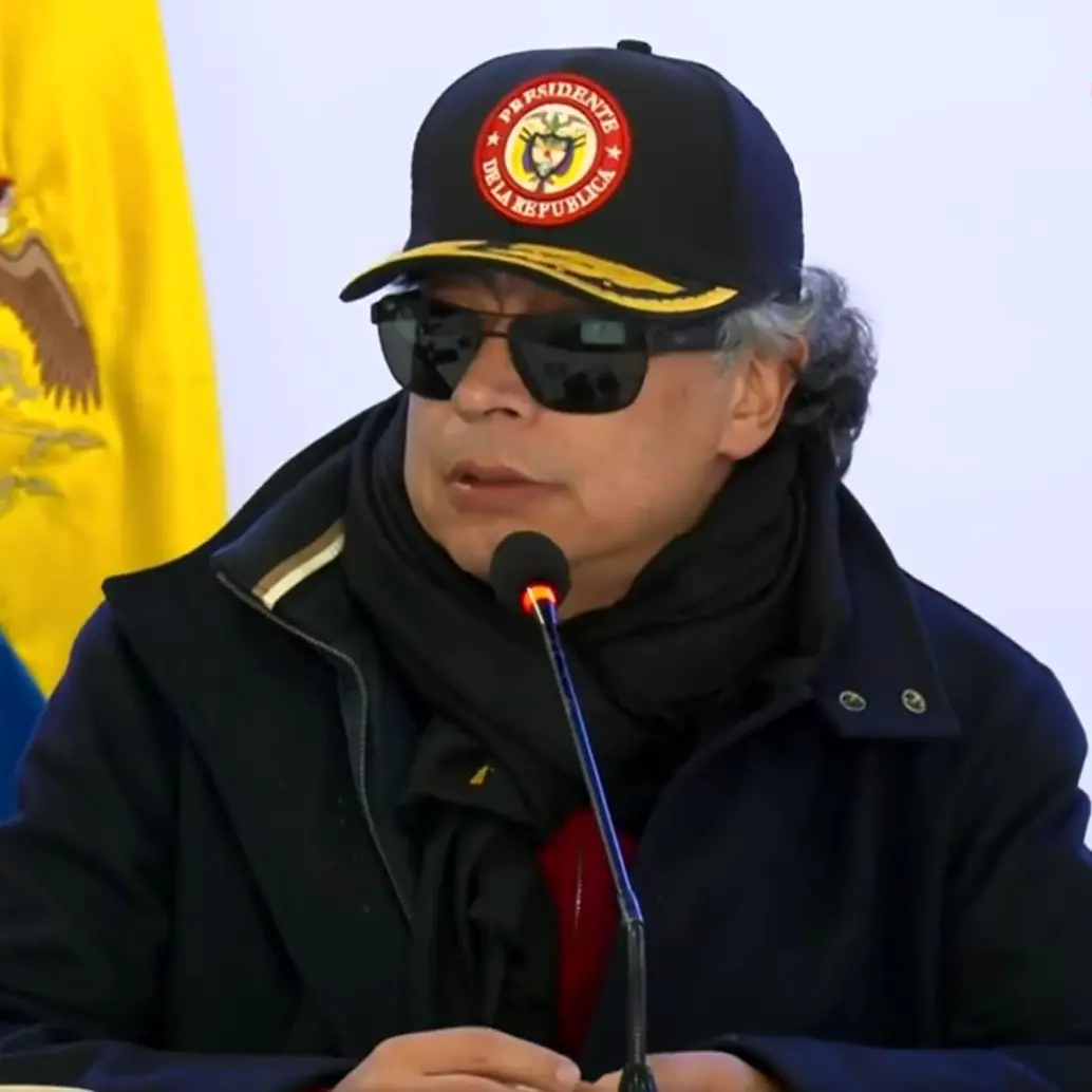 Presidente Gustavo Petro en Consejo de Ministros. Foto: captura de video