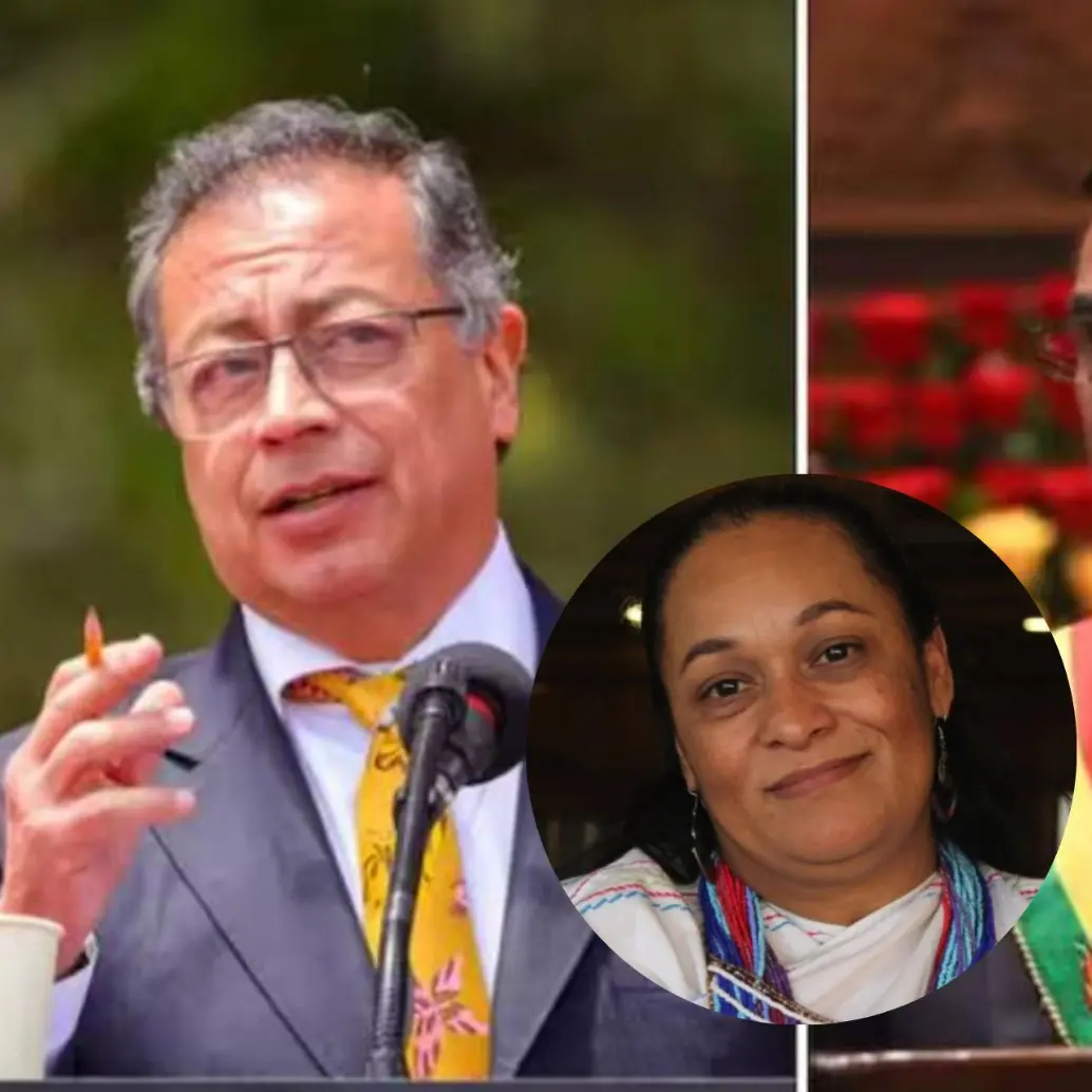 La crisis diplomática escaló luego de que Gustavo Petro cuestionara públicamente el manejo de la situación de orden público en Bolivia. FOTO: COLPRENSA Y GOBIERNO COLOMBIANO.