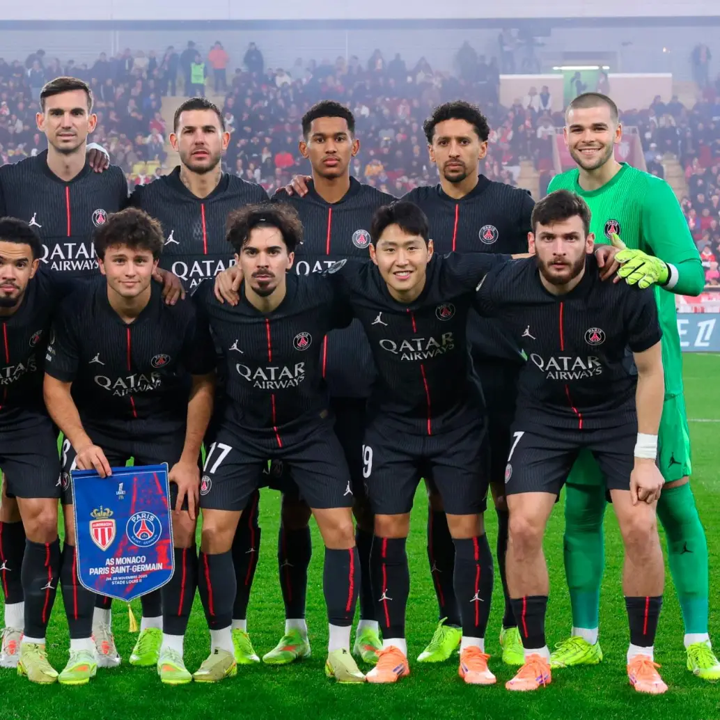El equipo francés PSG fue uno de los más buscados en internet durante el último año. Foto: tomada del x de @PSG_espanol
