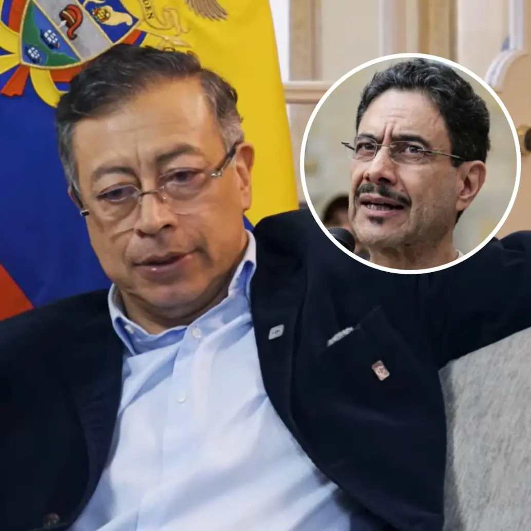 Petro mencionó los que él ve como logros y falencias de su gobierno. Foto: Captura de video/Colprensa.