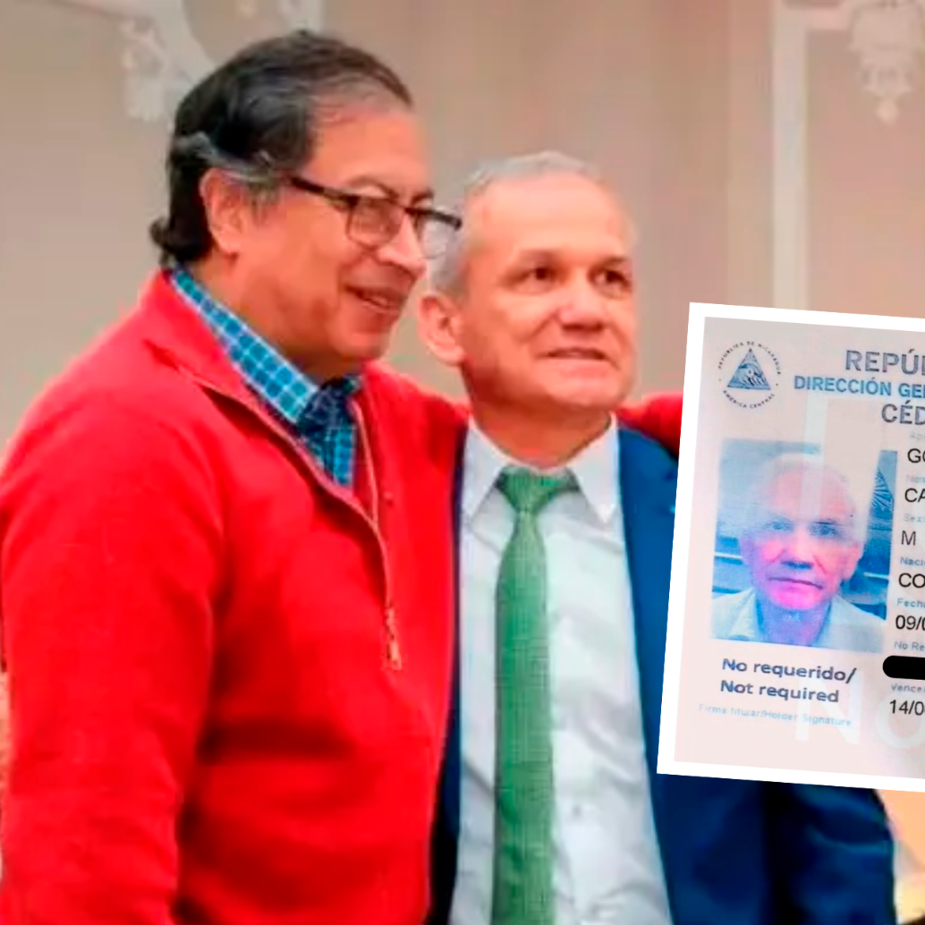 La Embajada solicitó el apoyo explícito del Ministerio de Migración y Extranjería de Nicaragua para regularizar el estado migratorio de González. FOTO: COLPRENSA/NOTICIAS RCN