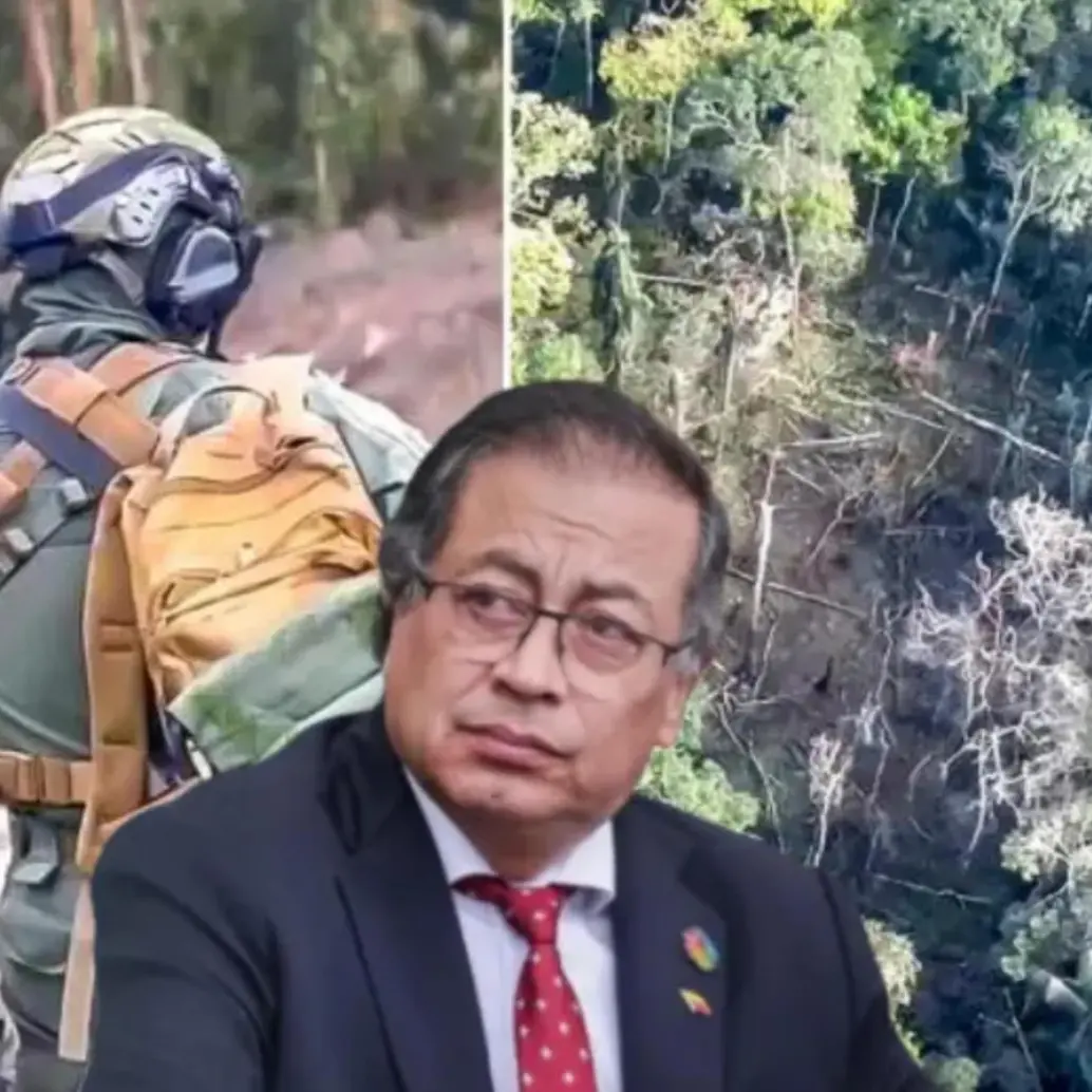 A pesar de ser una violación al DIH y los DD. HH., Petro justificó la muerte de 7 menores en bombardeo. Un informe de Medicina Legal lo confirmó. FOTO: Ministerio de Defensa y Colprensa