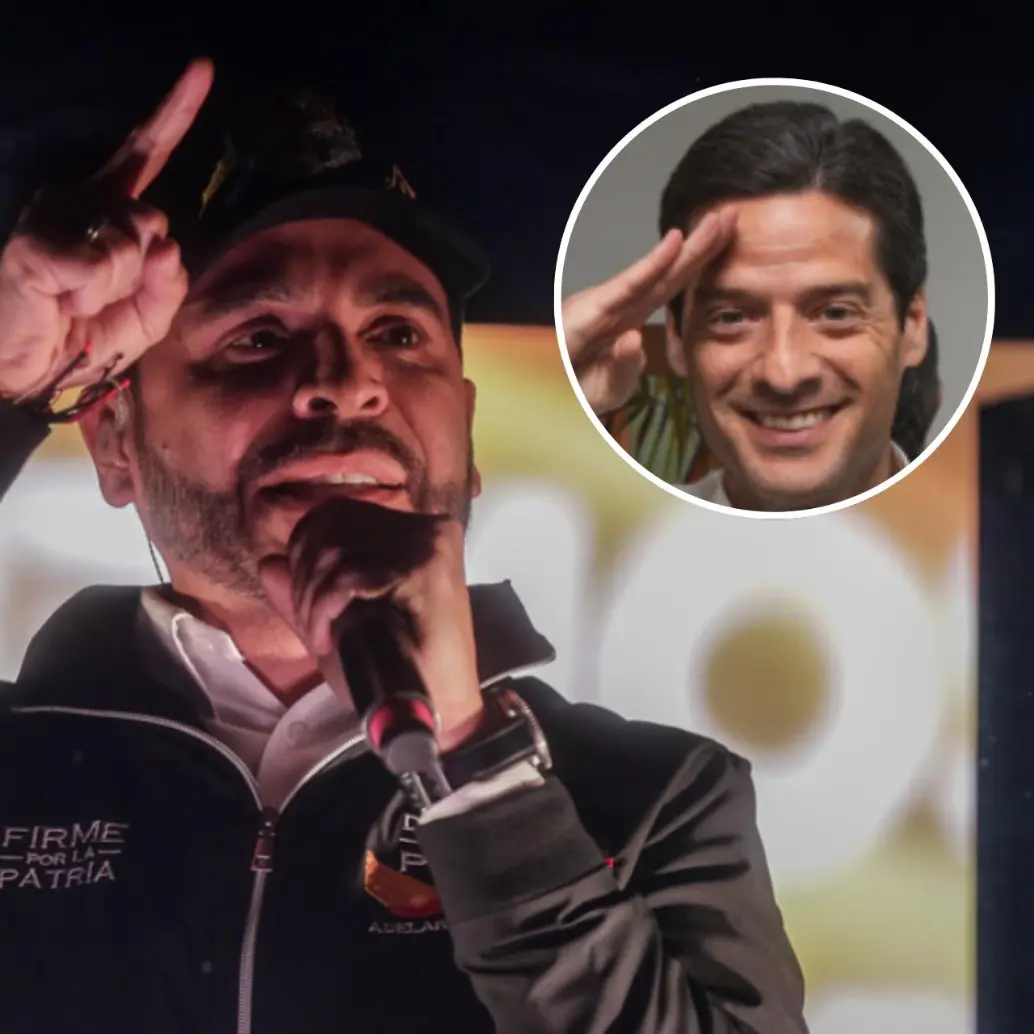En medio de la entrevista anunció que seguramente uno de quienes lo acompañarán será Mauricio Gómez Amín, actualmente su jefe de debate. Foto: Colprensa/ Redes sociales.