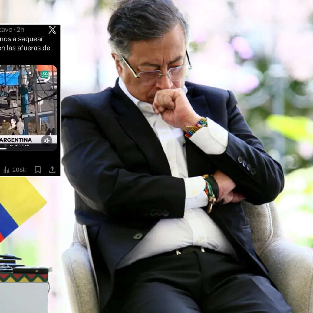 El video se trataría de unos saqueos en Buenos Aires, Argentina durante la gestión de Alberto Fernández en 2023. 