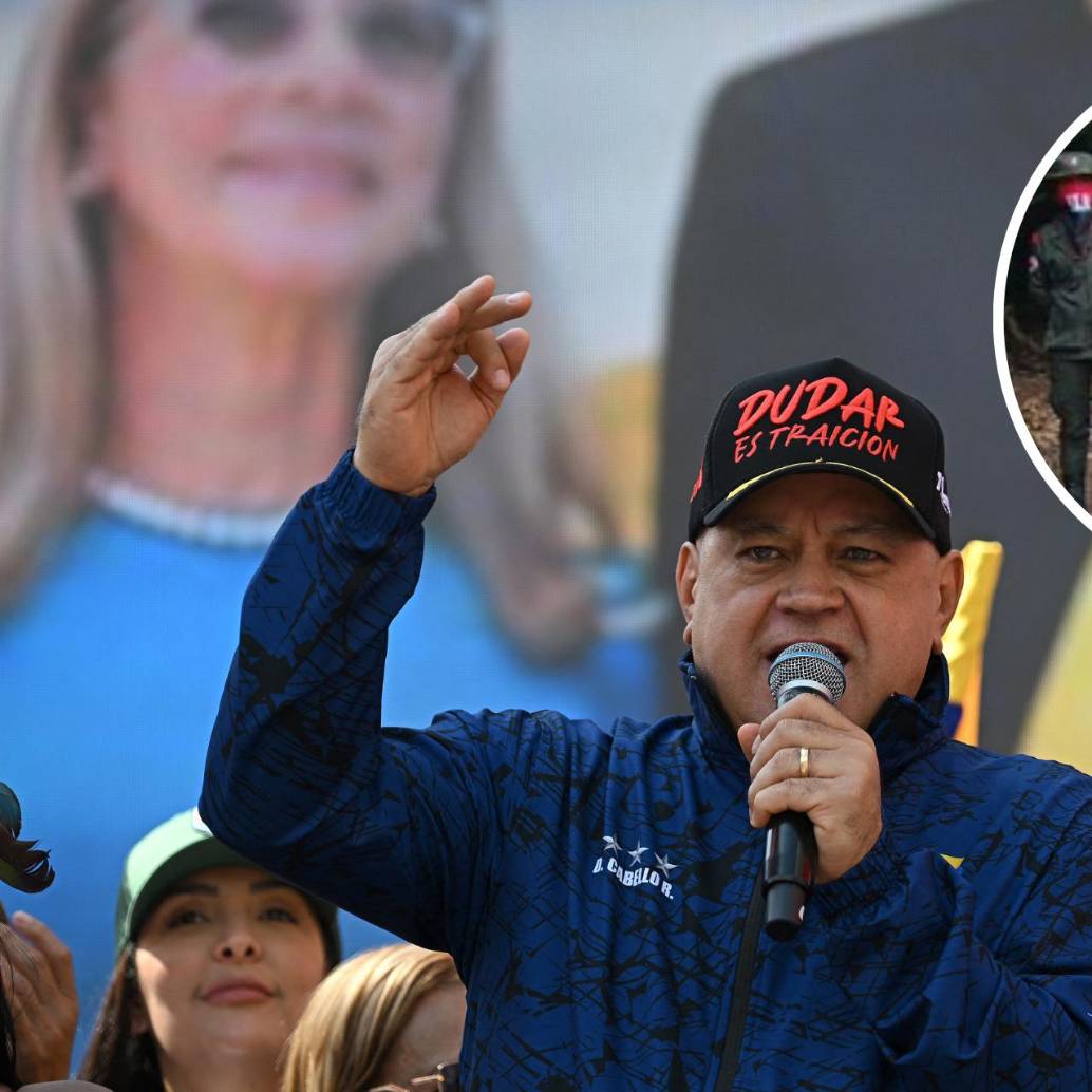 El documento establece que Cabello “viajaba regularmente a pistas aéreas clandestinas controladas por el ELN cerca de la frontera entre Colombia y Venezuela”. Foto: AFP/Colprensa