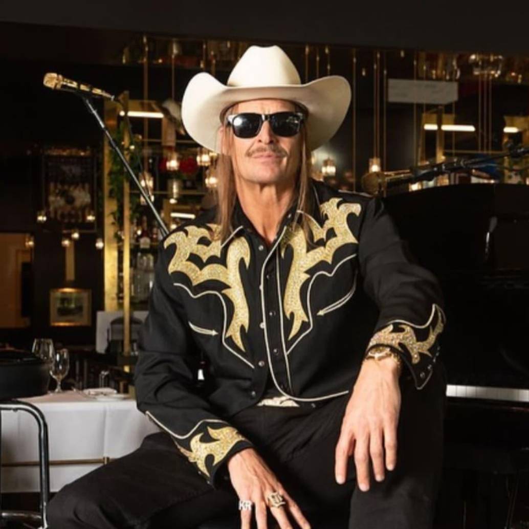 Kid Rock, se hizo famoso a finales de los 90 mezclando rock, rap y country. Foto: redes sociales