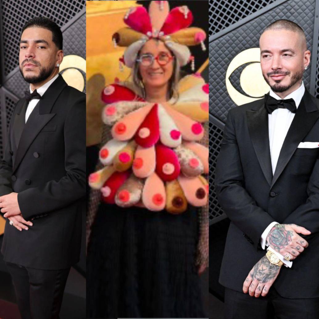 Karol G, Ryan Castro, Aterciopelados y J Balvin fueron algunos de los colombianos presentes en los Premios Grammy. Fotos: Getty Images y @aterciopelados