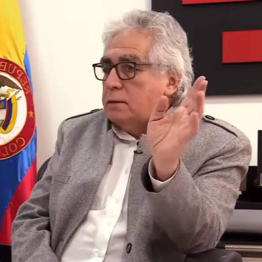 Catalán Xavier Vendrell y el director de la UNP, Augusto Rodríguez. Foto: captura de video