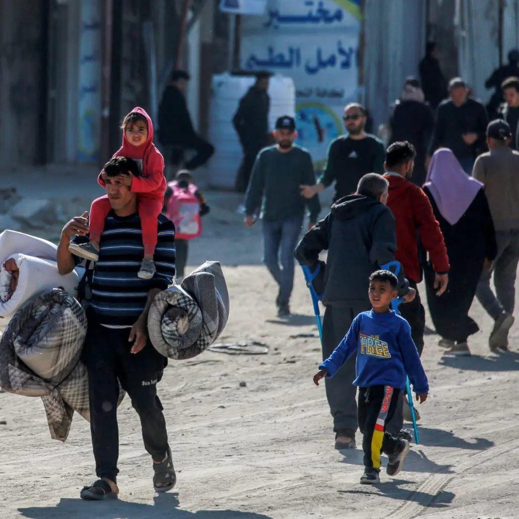 El Ejército de Israel ha provocado la evacuación en varias zonas de la Franja de Gaza. Foto: AFP