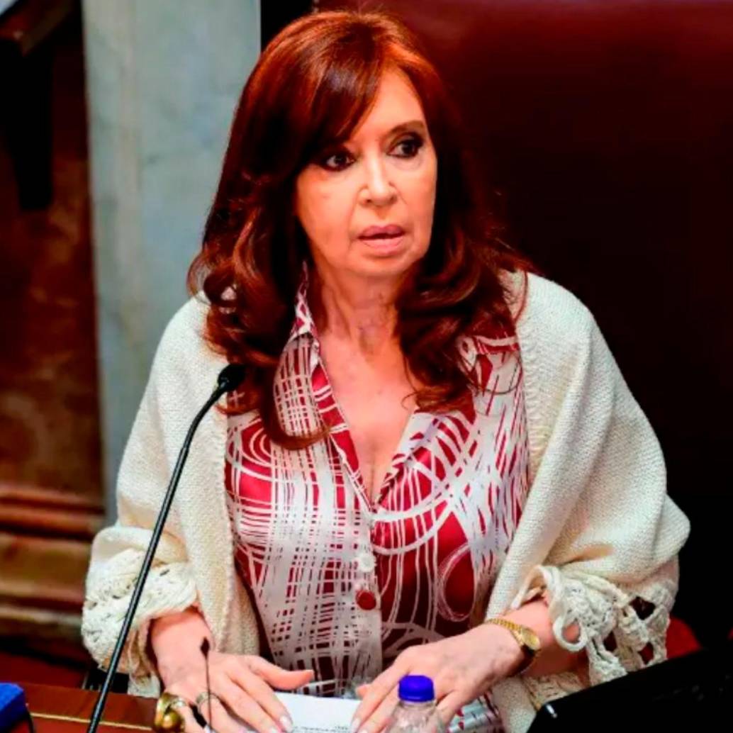 Cristina Fernández de Kirchner, expresidenta de Argentina. FOTO: AFP