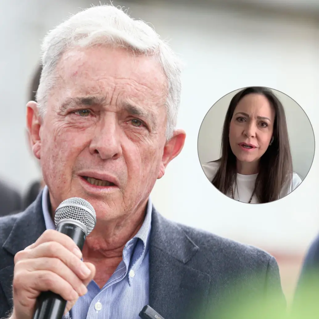 El expresidente Álvaro Uribe se refirió a Paloma Valencia, Iván Cepeda y María Corina Machado. Foto: Colprensa