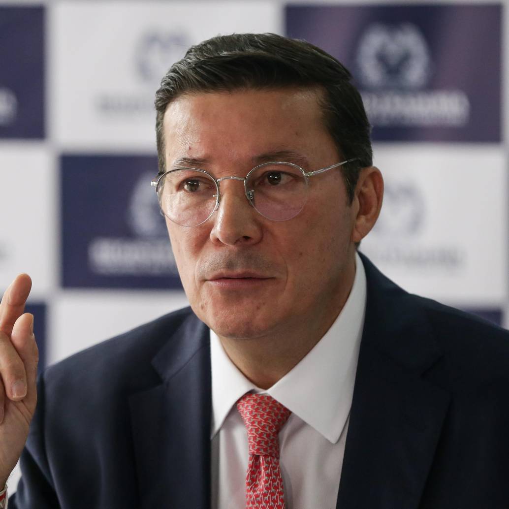 En una declaración ante los medios, el registrador Hernán Penagos resaltó que está descartado aplazar o suspender las votaciones del 2026. Foto: Colprensa - Catalina Olaya
