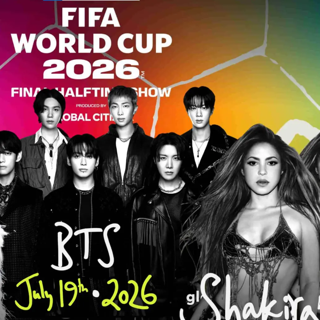 Shakira, Madonna y BTS encabezarán el primer show de medio tiempo en una final del Mundial. Foto: FIFA